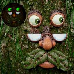 Tree Faces Old Man